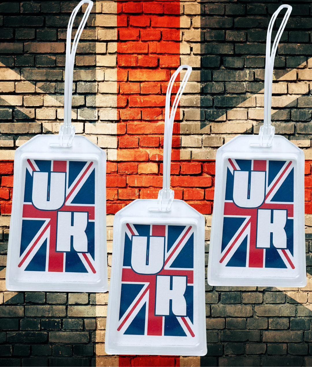 EUROPEAN Countries heavy duty acrylic Luggage & Travel Bag Tags