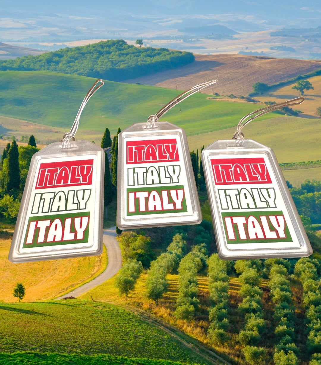 EUROPEAN Countries heavy duty acrylic Luggage & Travel Bag Tags