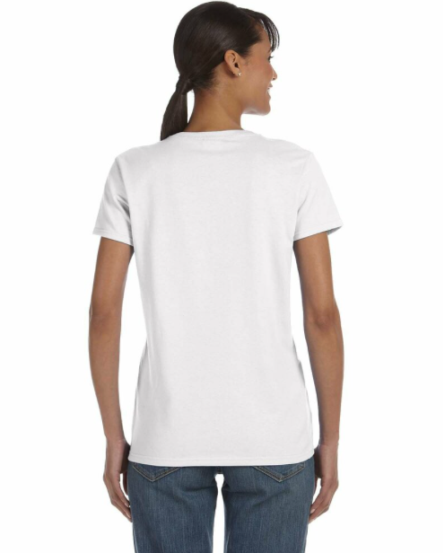PALM SPRINGS Squares Women's Cotton Blend Graphic T-shirt