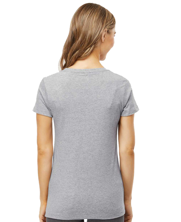 PALM SPRINGS Squares Women's Cotton Blend Graphic T-shirt
